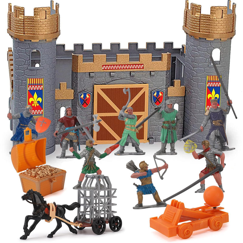 Liberty Imports Medieval Castle Kingdom Knights Action Figure Toy Army Play