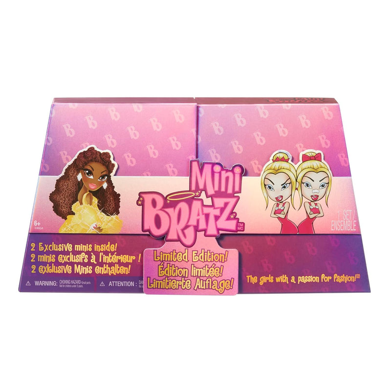 Mini Bratz Limited Edition 2 Pack, Holiday Felicia And Tweevils Mini Figures I