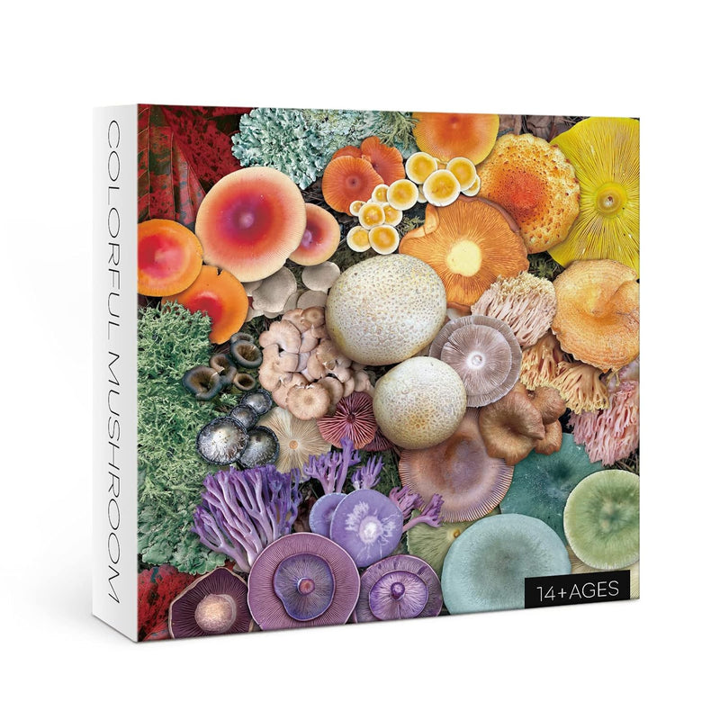 Mushroom Puzzle 1000 Piece Puzzle For Adults, Colorful Mushroom Jigsaw Puzz