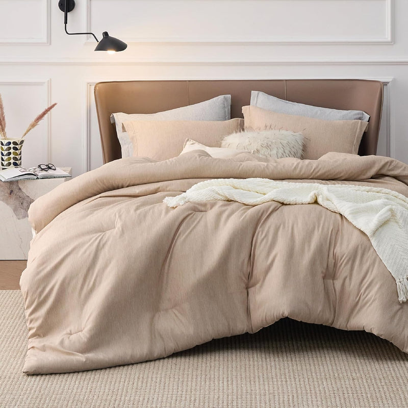 Full Comforter Set Kids - Warm Sand Full Size Comforter, Soft Bedding For All
