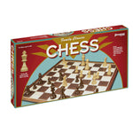 Family Classics Chess By - With Folding Board And Full Size Chess Pieces