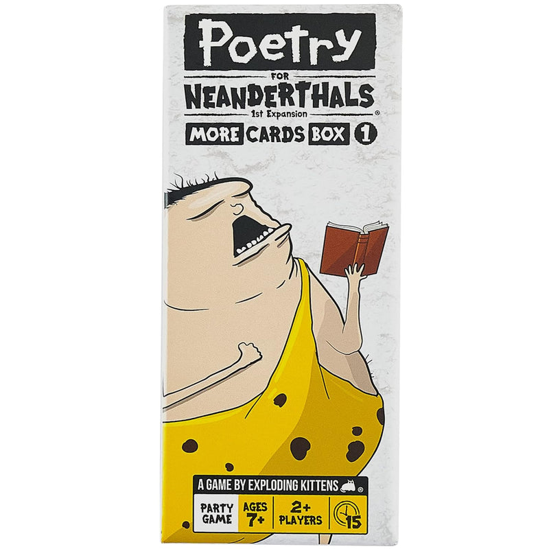 Exploding Kittens Presents Poetry for Neanderthals Expansion Pack - 500 Dou