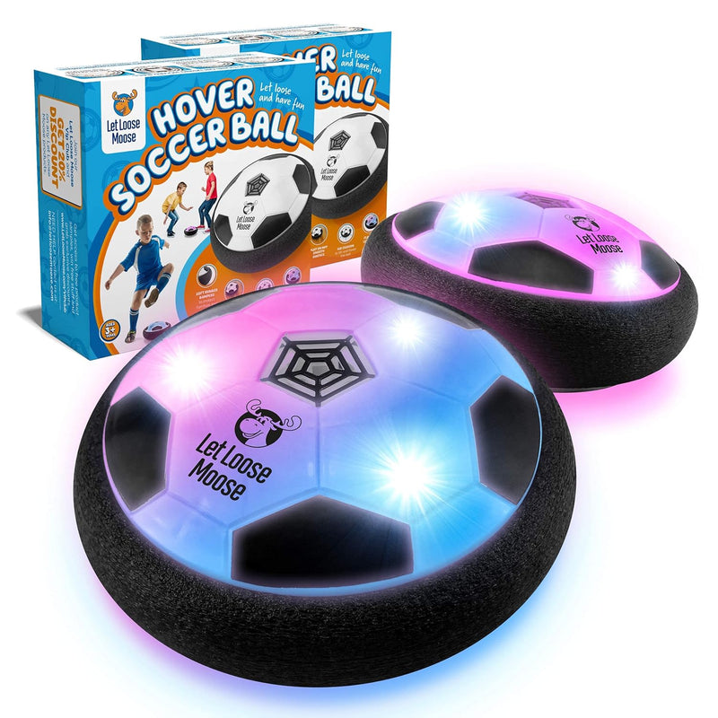 Hover Soccer Ball, Set Of 2 Led Soccer Ball Toys, Gifts For 8 Year Old Boys