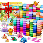 120 Colors Air Dry Clay Kit with Sculpting Tools for Kids and Adults