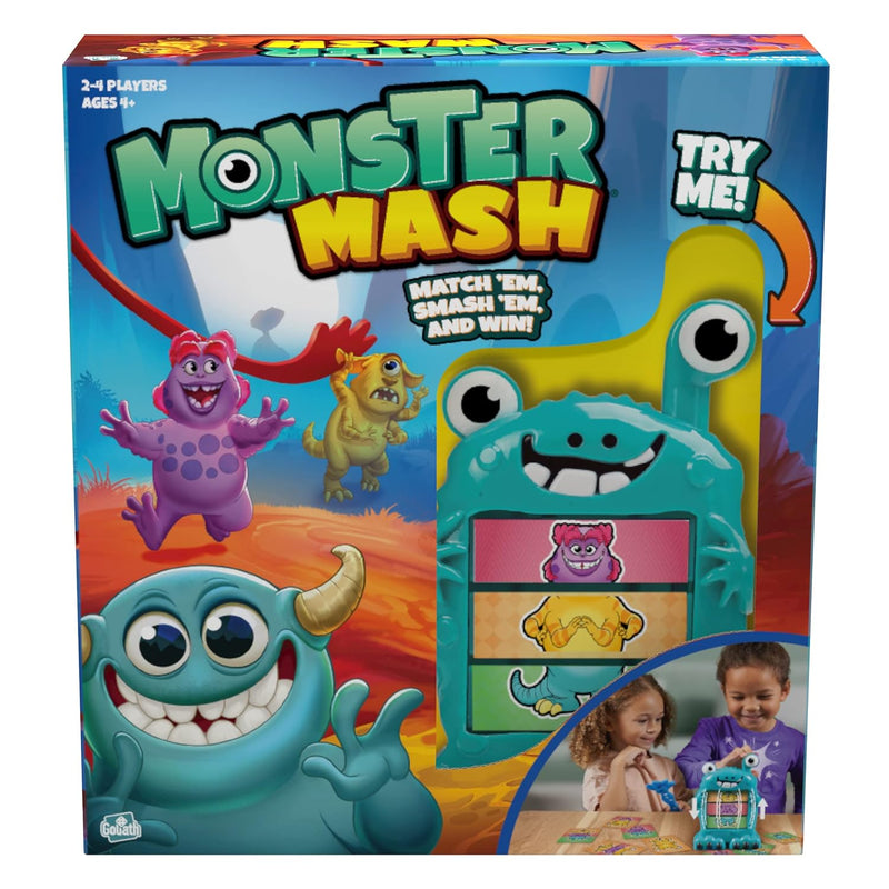 Goliath Monster Mash Game - Fast-Paced Card Game - Be First to Smash The Ma