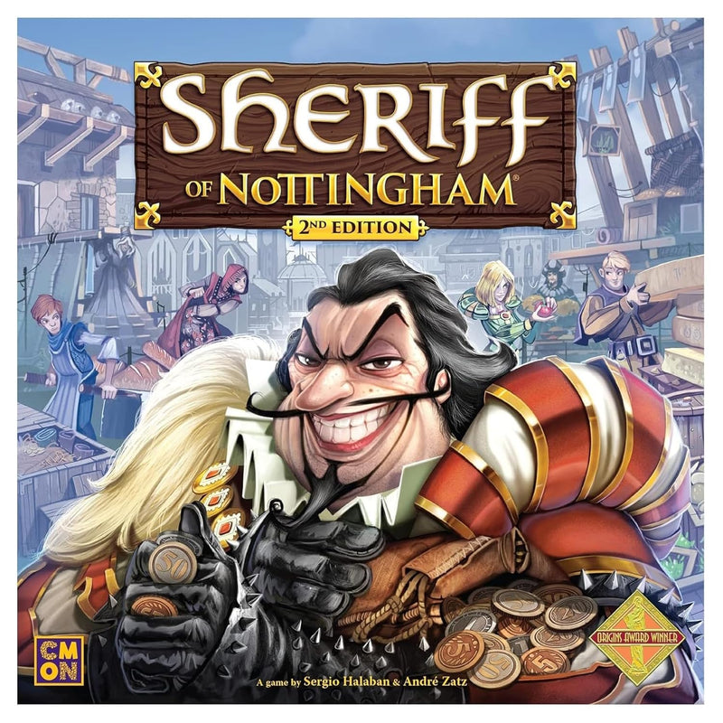Sheriff of Nottingham 2nd Edition Board Game | Strategy Game | Medieval Blu