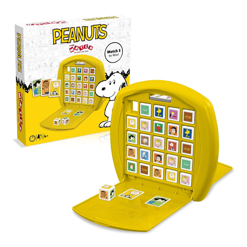 Top Trumps Match Game Peanuts Family Board Games For Kids And Adults Matching