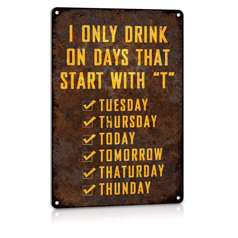 Funny Man Cave Metal Tin Signs Bar Decor Accessories Beer Club Wall Decoration