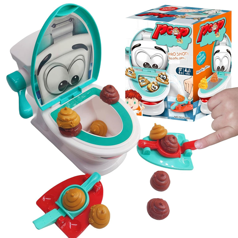 Poop Game,Floor Shooting Game For 4 12 Kids,Family Board Games