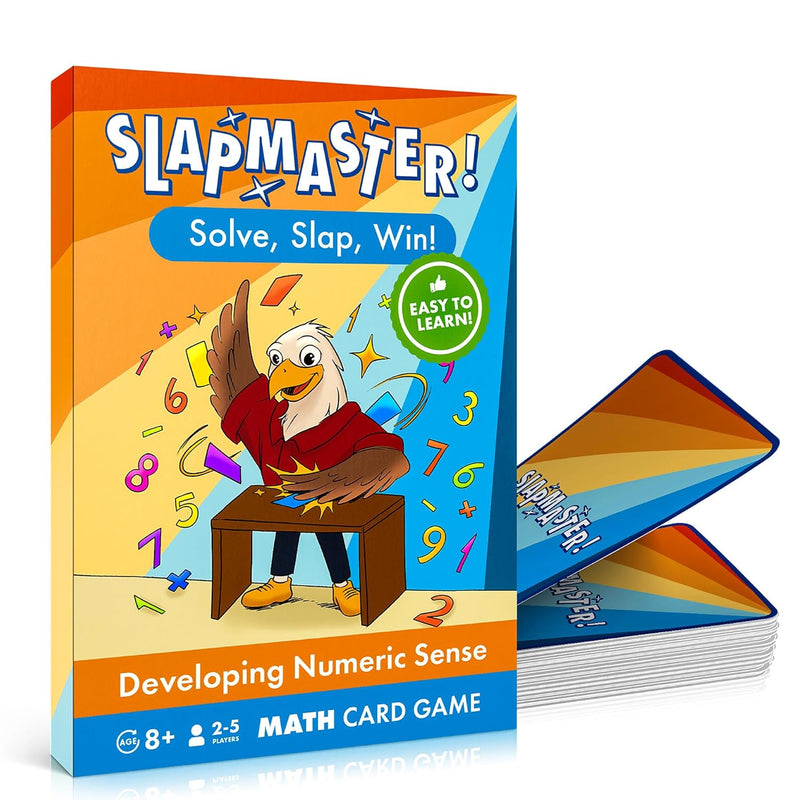 Slapmaster! Cool Math Games For Kids Helps Learn Math Fast & Sharpen Skills