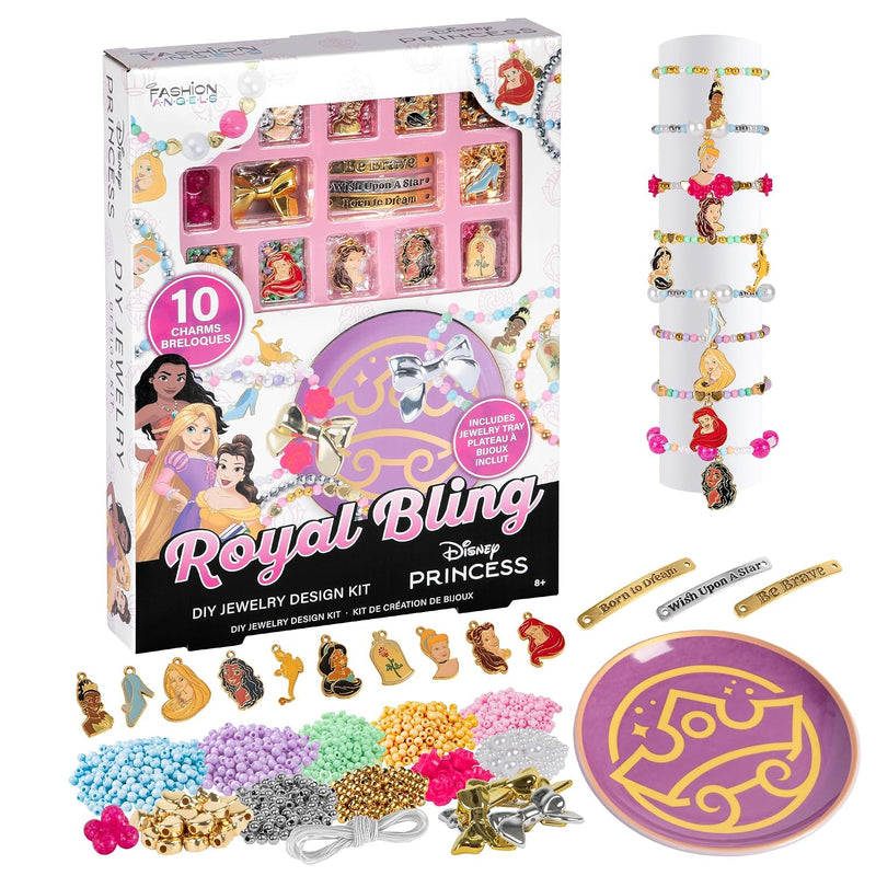 Disney Princess Royal Bling DIY Jewelry Making Kit for Tweens