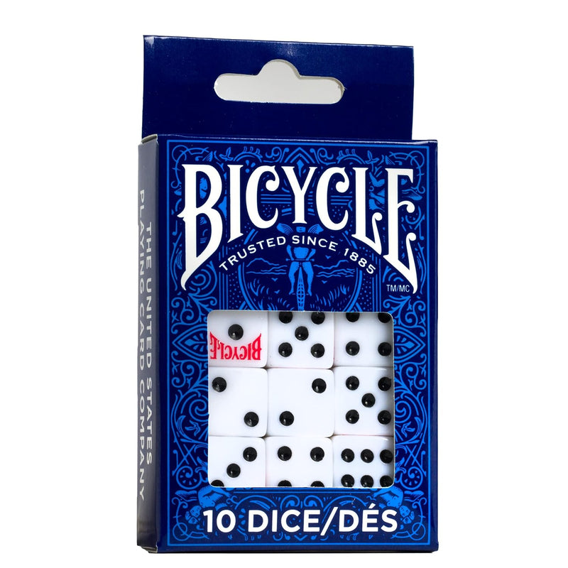 Dice Set, Six Sided Dice, D6 Dice, Playing Dice, Standard Game Dice, 10 Cou