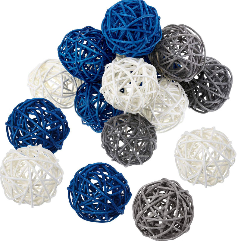 15 Pieces Vase Filler Rattan Balls Decorative For Craft, Party, Wedding Table