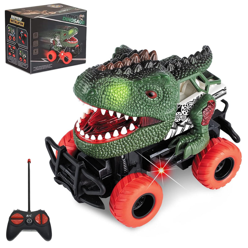 Dinosaur Toys Remote Control Car For Kids 3 7, Dino Rc Car For Toddler Kids To