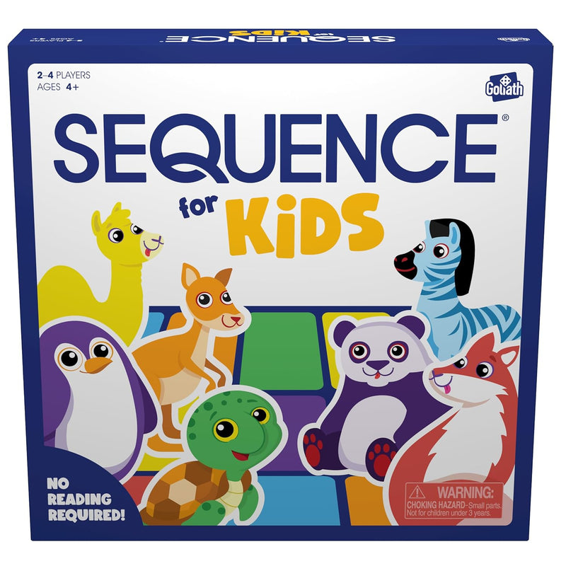 Sequence For Kids The 'No Reading Required' Strategy Game By And Goliath, M