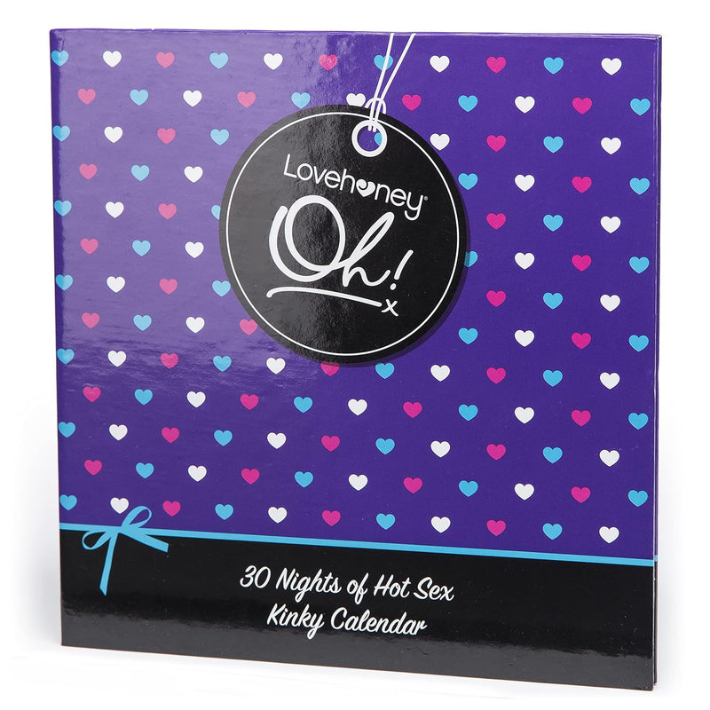 Oh! 30 Nights Of Hot Sexy Kinky Calendar For Couples - Hardback - Instructions On Every Day