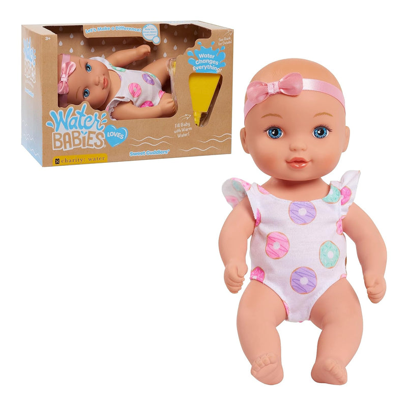 Doll Sweet Cuddlers, Donuts, Support A Partnership With Charity: Water, Wat