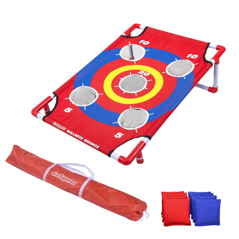 GoSports Bullseye Bounce Cornhole Toss Game - Great for All Ages & Includes