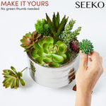 Plants Artificial (14 Pack) - Premium Artificial Succulents - Realistic Faux Succulents - Unpotted Fake Succulents Decor for DIY - Old Money Decor - Fake Plants - Stylish Gifts