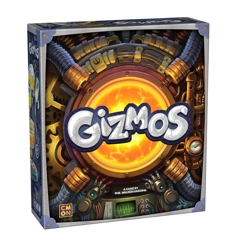 CMON Gizmos Board Game (2nd Edition) | Science Themed Strategy Board Game f
