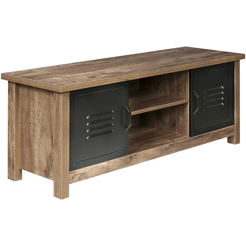 Norwood Range Locker Tv Stand Entertainment Center, Oak