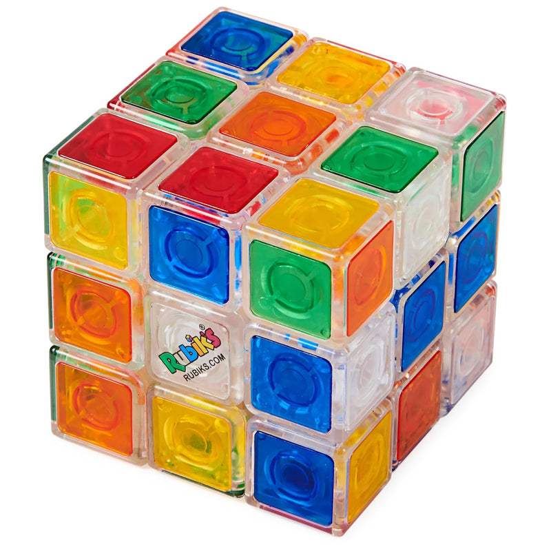 Rubik’S Crystal, New Transparent 3X3 Cube Classic Color Matching Problem So