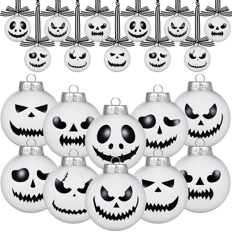 12 Pcs Night Before Christmas Tree Decorations Ball Ornaments Decorations Nigh