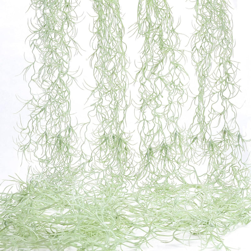 Artificial Vines Moss Faux Greenery Moss For Potted Plants Realistic Spanish M