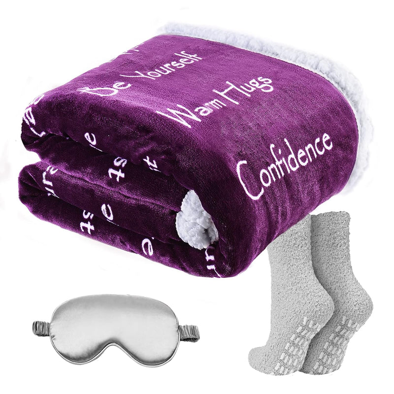 Get Well Soon Gifts For Women Men - Gift Basket Compassion Get Well Blanket Ca