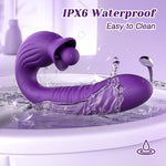 4-in-1 Thrusting G Spot Vibrator – Clitoral Stimulator with 10 Modes for Pleasure