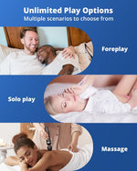 Bluetooth Wand Massager – Powerful Dual-Head Vibrator for Women, Men & Partner Play