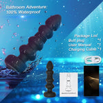 Thrusting Vibrating Prostate Massager – Remote Control Anal Plug with 10 Modes