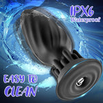 Large Vibrating Butt Plug with 8 Shock & Vibration Modes – Remote-Controlled Anal Toy