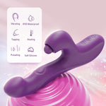 Clitoral Thumping Rabbit Vibrator for Women, G-Spot & Clit Stimulation, 3x5x10 Modes