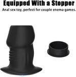 Hollow Anal Butt Plug with Stopper for Couples, Enema Dilator, Beginner to Advanced