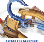 Monster Truck Scorpion Sting Raceway Vehicle Playset