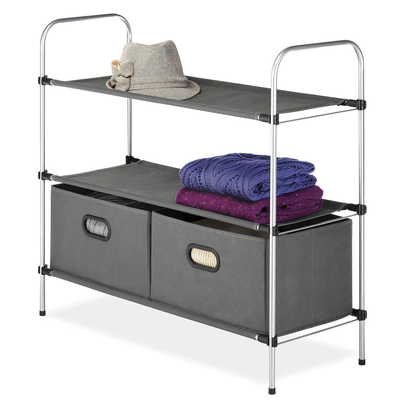 Closet Shelves And Drawers - Multipurpose Portable Closet Organization Solution