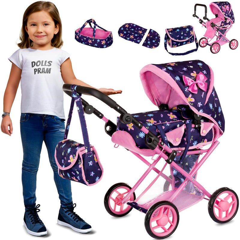 Baby Doll Stroller Baby Doll Pram Baby Doll Carriage Stroller For Baby Doll