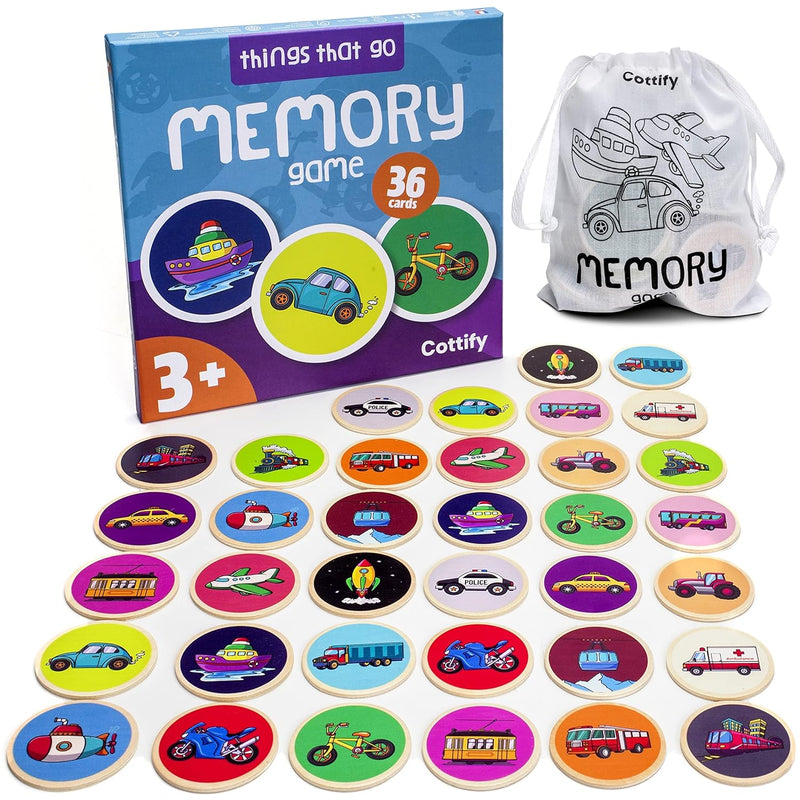 Montessori Inspired Wooden Matching Game For Toddlers 2 4 Years Things That