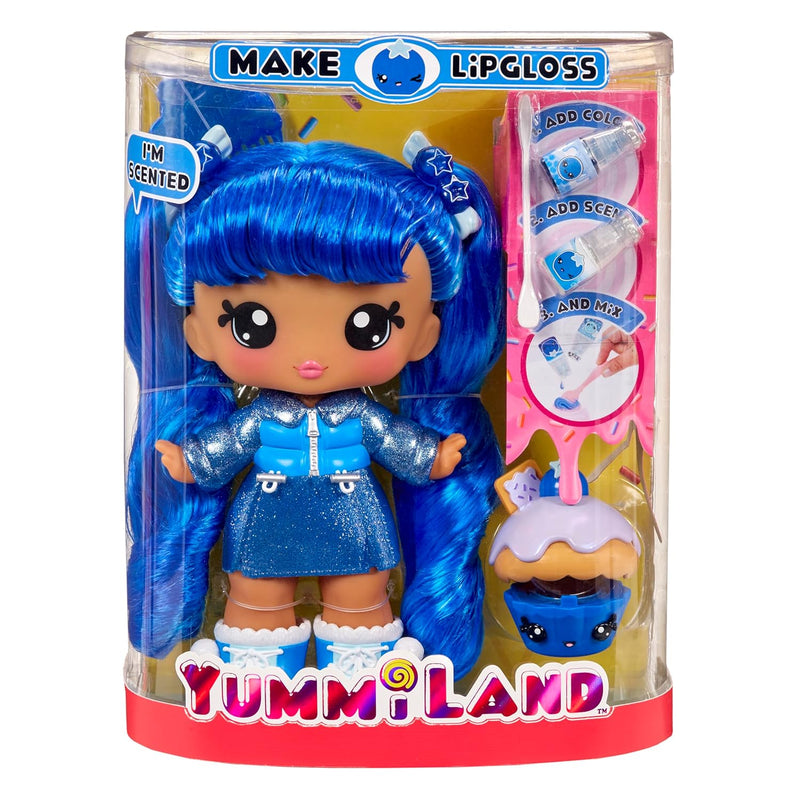Large Doll + Lipgloss Pet Rory Blueberry, Age 4+
