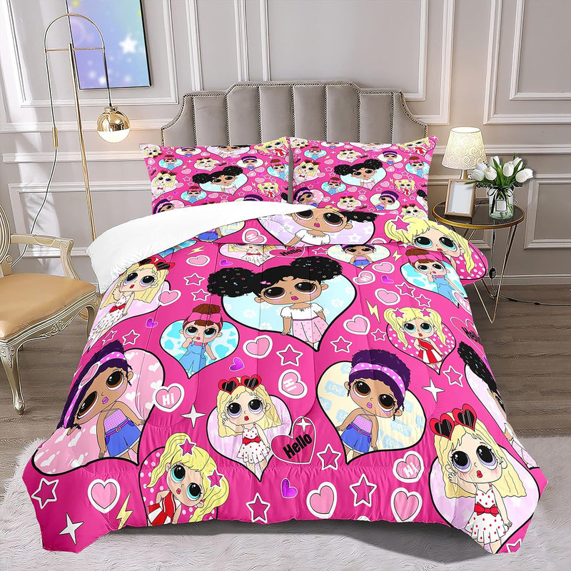 Girls Full Size Bedding Sets, Black Girl Comforter Set Full, Teen Girl Comfort