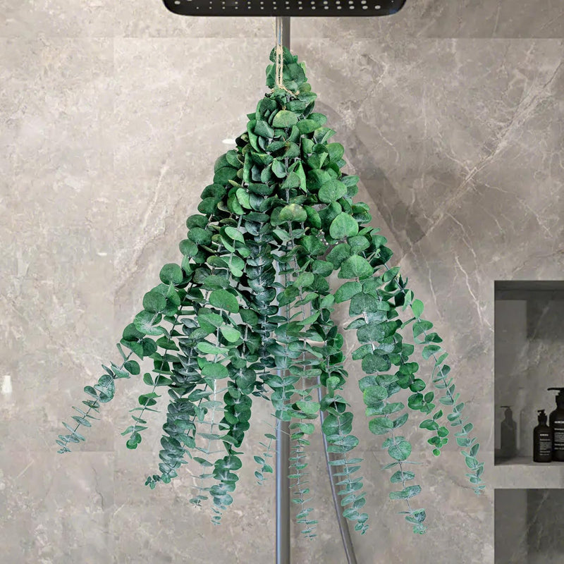 Eucalyptus For Shower 10Pcs,17" Natural Fresh Hanging Eucalyptus Stems,Real Eu