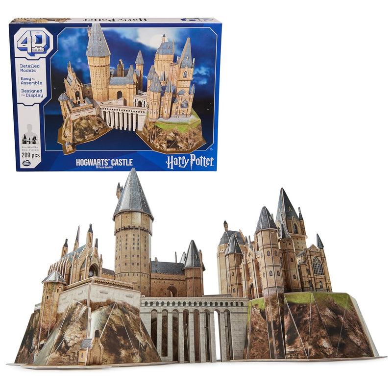 Harry Potter Hogwarts Castle 3D Puzzle Model Kit 209 Pcs Harry Potter Gifts