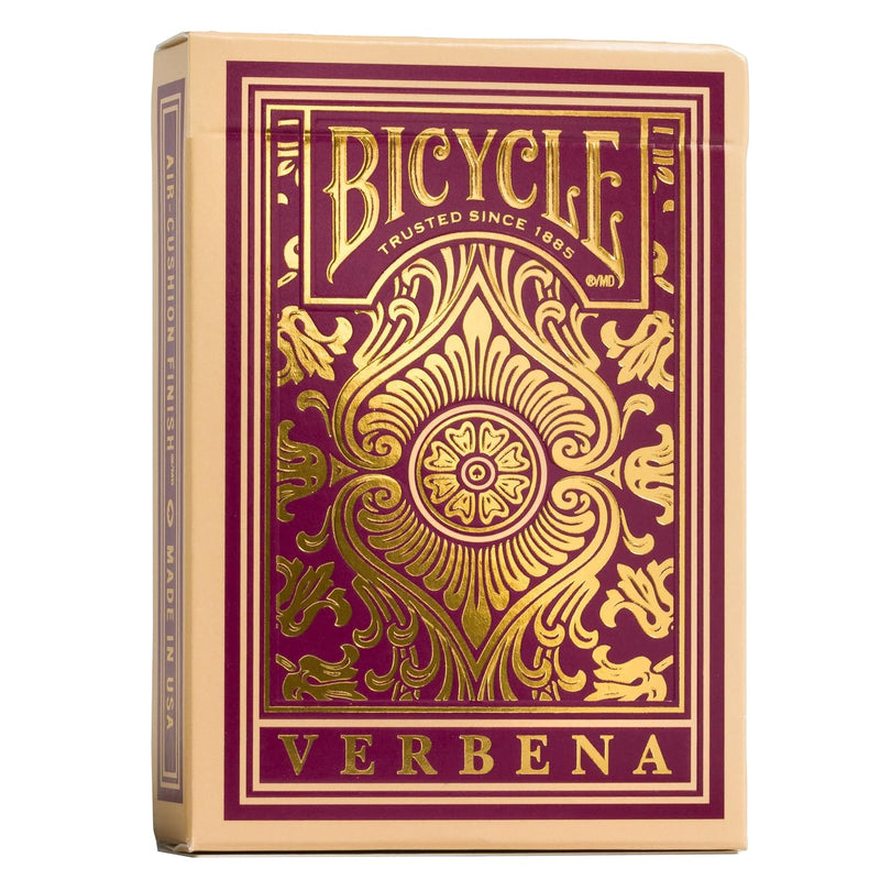 Verbena Floral Premium Playing Cards, Gold Foil, 1 Deck