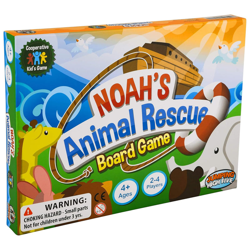 Noah’S Animal Rescue! Cooperative Noah’S Ark Bible Board Game For Kids Ages