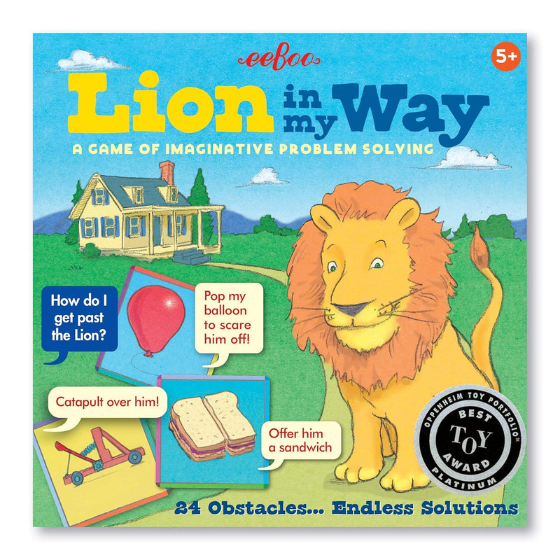 eeBoo: Lion in My Way Game, A Game of Imaginative Problem Solving, Educatio