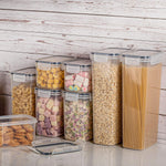 Airtight Food Storage Containers With Lids, 24 Pcs Plastic Kitchen And Pantry Organization Canisters For Cereal, Dry Food, Flour And Sugar, Bpa Free, Includes 24 Labels