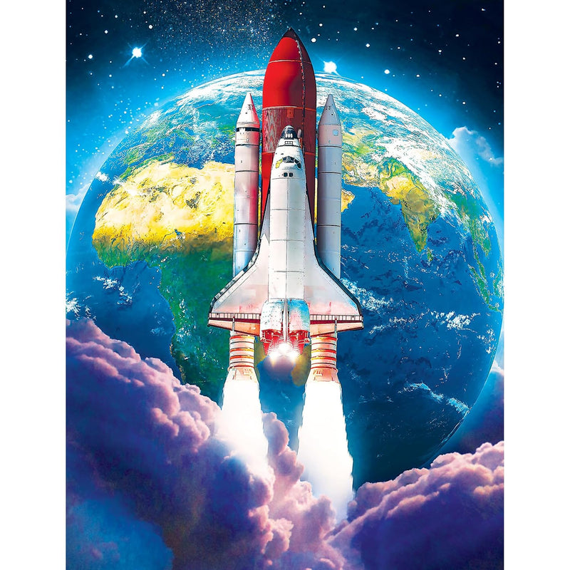 RoseArt - Kodak Premium - Space Shuttle Launch - 100 Piece Jigsaw Puzzle fo