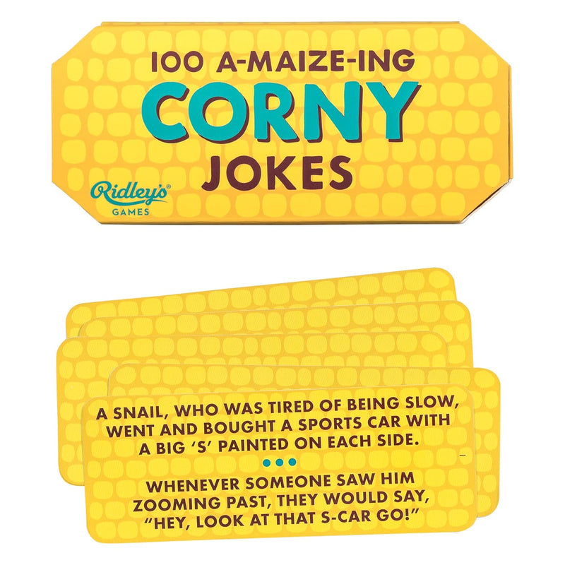 Ridley’S 100 A Maize Ing Corny Joke Cards Includes 100 Jokes For Kids And A