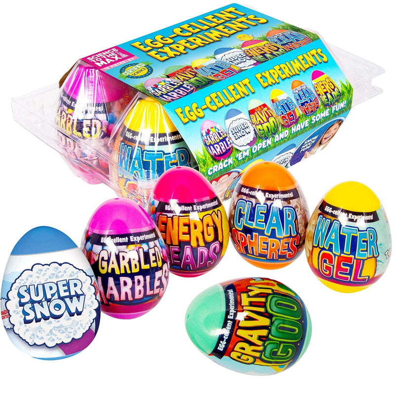 Egg Cellent Experiment 6 Pack Science Experiments For Children Egg Shaped A